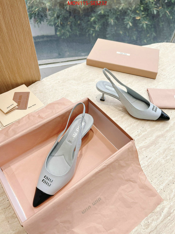 Women Shoes-Miu Miu,perfect ID: SE5232,$: 115USD