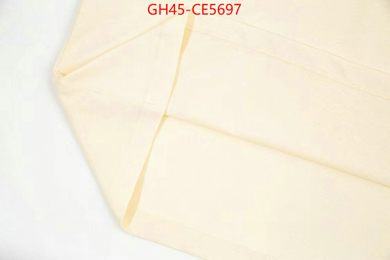 Clothing-Gucci,high quality replica ID: CE5697,$: 45USD