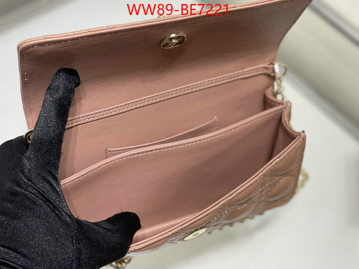 Dior Bags(4A)-Lady-,where can i buy ID: BE7221,$: 89USD