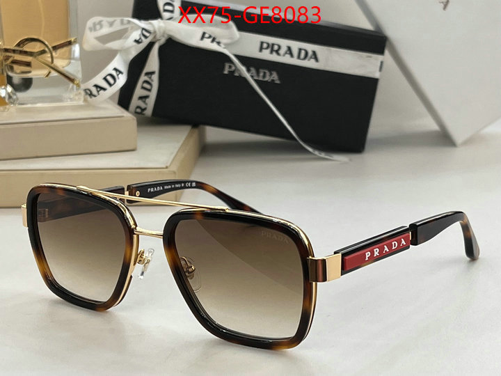 Glasses-Prada,replica 1:1 high quality ID: GE8083,$: 75USD