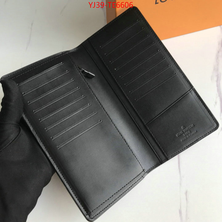 LV Bags(4A)-Wallet,wholesale replica ID: TE6606,$: 39USD