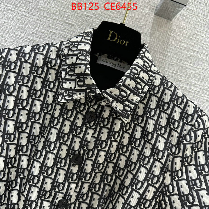 Clothing-Dior,fake ID: CE6455,$: 125USD