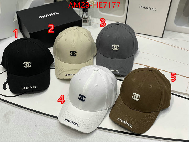 Cap (Hat)-Chanel,high-end designer ID: HE7177,$: 29USD