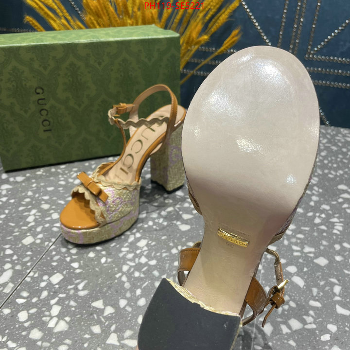 Women Shoes-Gucci,replica ID: SE5221,$: 119USD