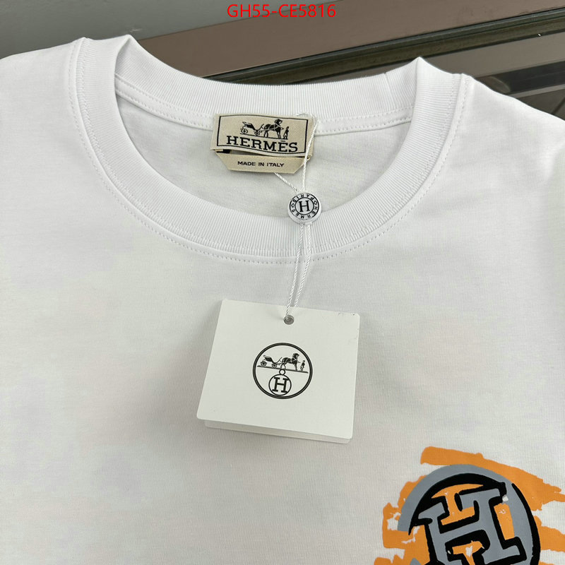 Clothing-Hermes,high quality replica ID: CE5816,$: 55USD