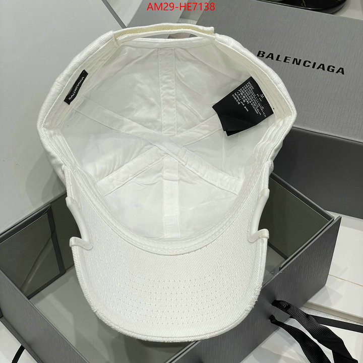 Cap (Hat)-Balenciaga,replica every designer ID: HE7138,$: 29USD