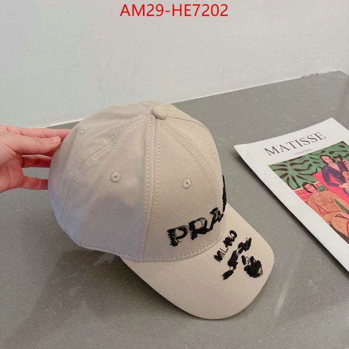Cap (Hat)-Prada,designer ID: HE7202,$: 29USD