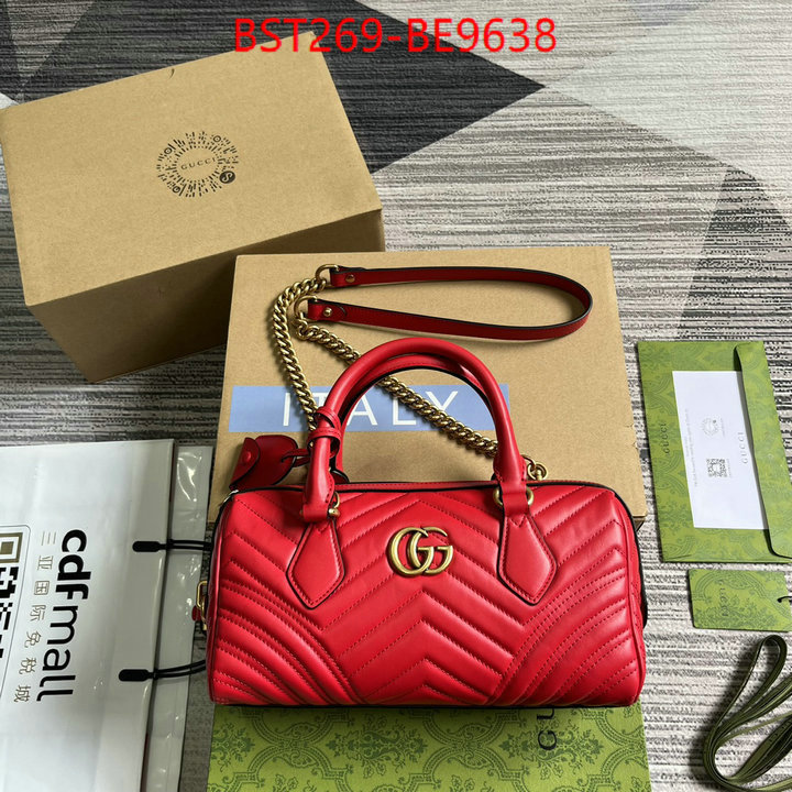 Gucci Bags(TOP)-Marmont,is it illegal to buy dupe ID: BE9638,$: 269USD