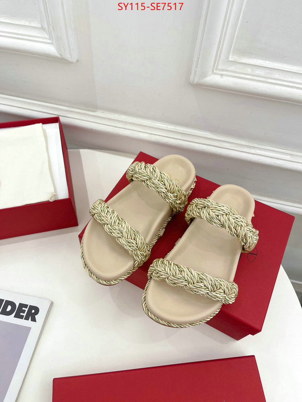 Women Shoes-Valentino,only sell high-quality ID: SE7517,$: 115USD