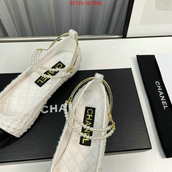 Women Shoes-Chanel,replica 1:1 ID: SE7345,$: 125USD