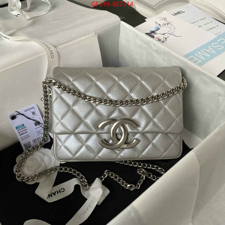 Chanel Bags(TOP)-Diagonal-,the best ID: BE7314,$: 249USD