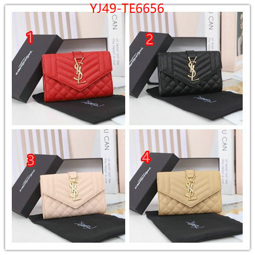 YSL Bag(4A)-Wallet-,where to buy high quality ID: TE6656,$: 49USD