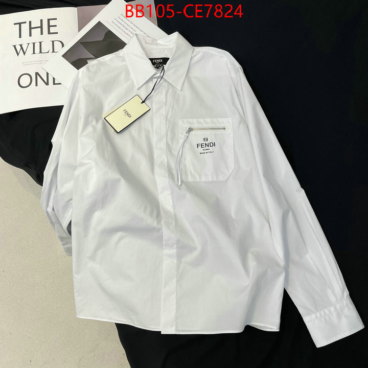 Clothing-Fendi,replica shop ID: CE7824,$: 105USD