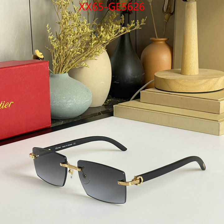 Glasses-Cartier,wholesale replica ID: GE5626,$: 65USD
