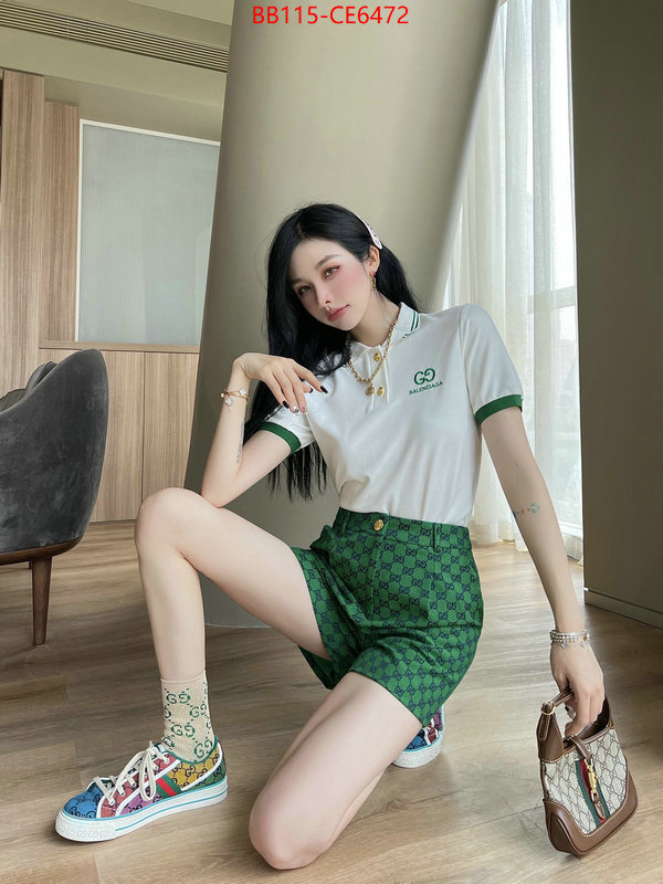 Clothing-Gucci,what best designer replicas ID: CE6472,$: 115USD