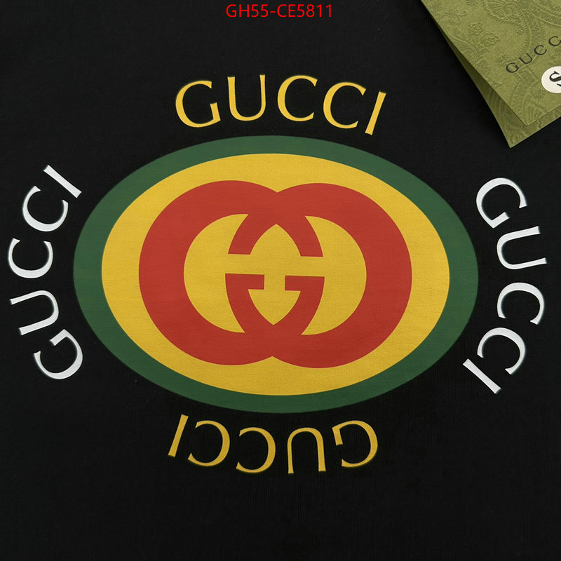 Clothing-Gucci,best fake ID: CE5811,$: 55USD