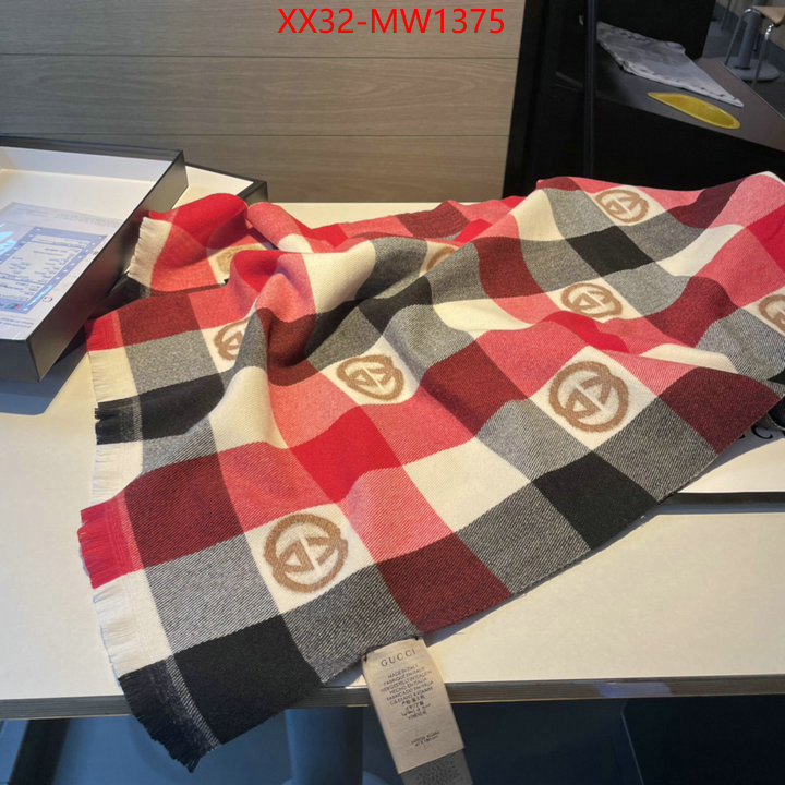 Scarf-Gucci,wholesale 2023 replica ID: MW1375,$: 32USD