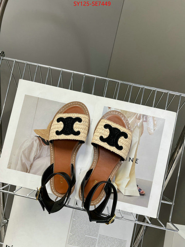 Women Shoes-CELINE,shop the best high authentic quality replica ID: SE7449,$: 125USD