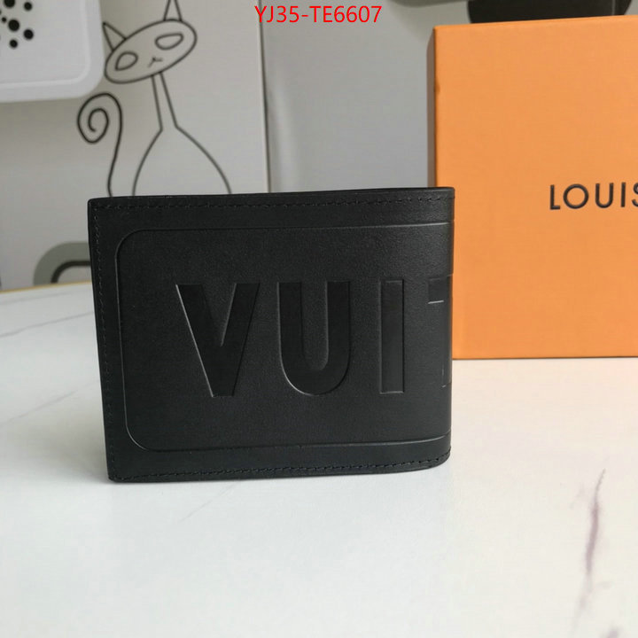 LV Bags(4A)-Wallet,top fake designer ID: TE6607,$: 35USD