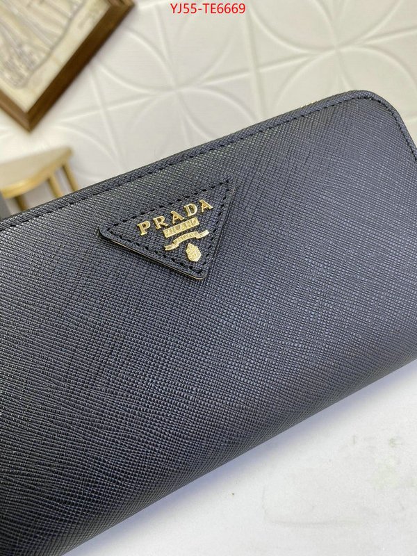 Prada Bags(4A)-Wallet,is it ok to buy replica ID: TE6669,$: 55USD