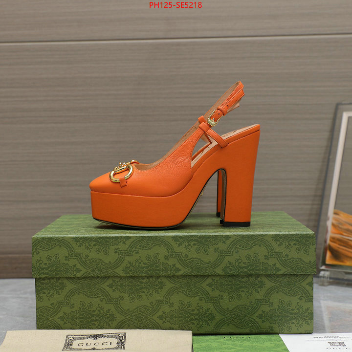 Women Shoes-Gucci,fashion replica ID: SE5218,$: 125USD