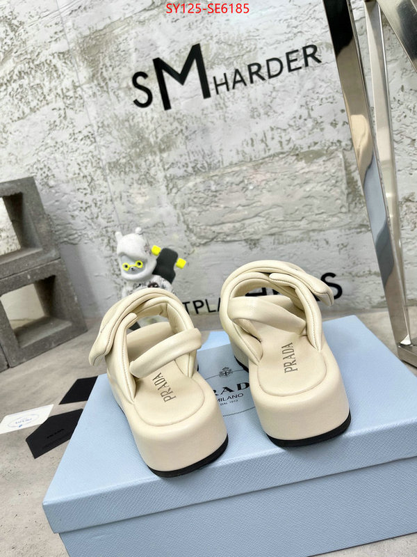 Women Shoes-Prada,outlet 1:1 replica ID: SE6185,$: 125USD