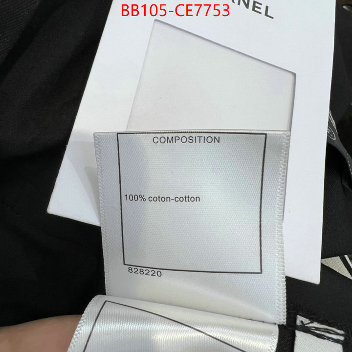 Clothing-Chanel,sellers online ID: CE7753,$: 105USD