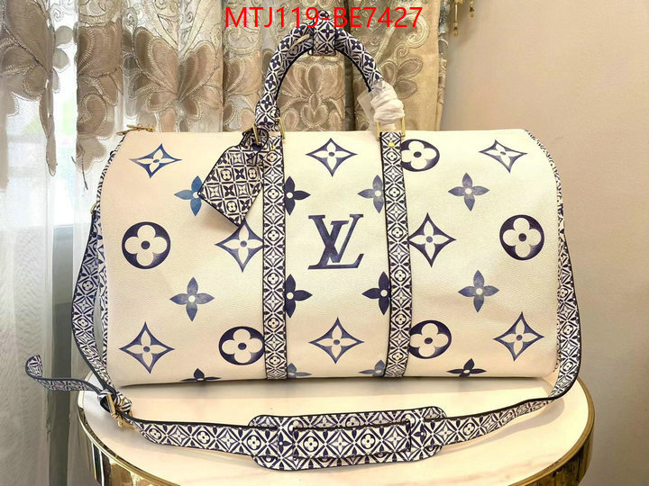 LV Bags(4A)-Keepall BandouliRe 45-50-,where to buy replicas ID: BE7427,$: 119USD