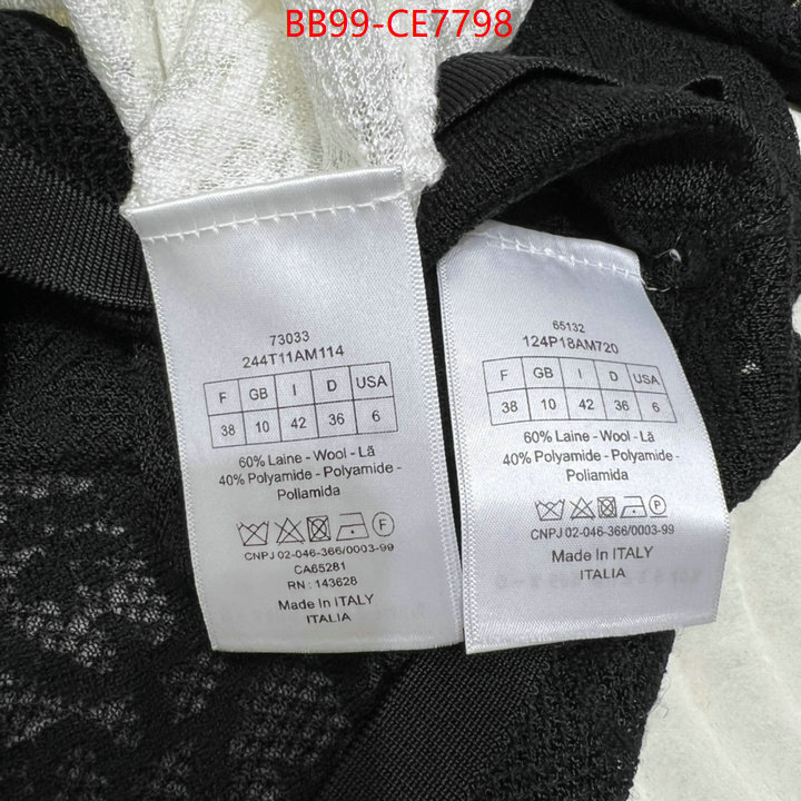 Clothing-Dior,fake aaaaa ID: CE7798,$: 99USD