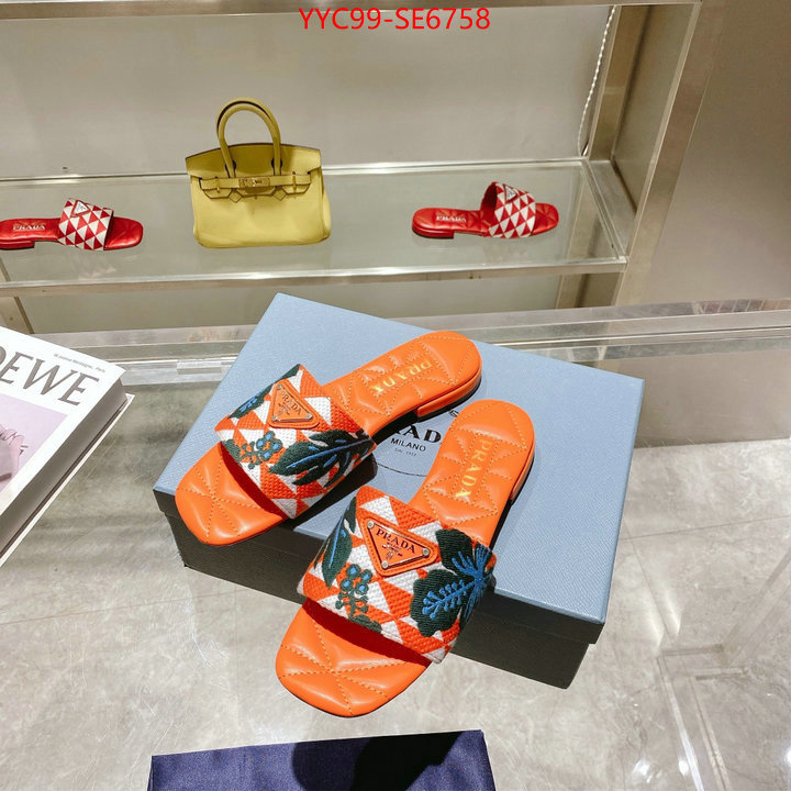 Women Shoes-Prada,replica shop ID: SE6758,$: 99USD