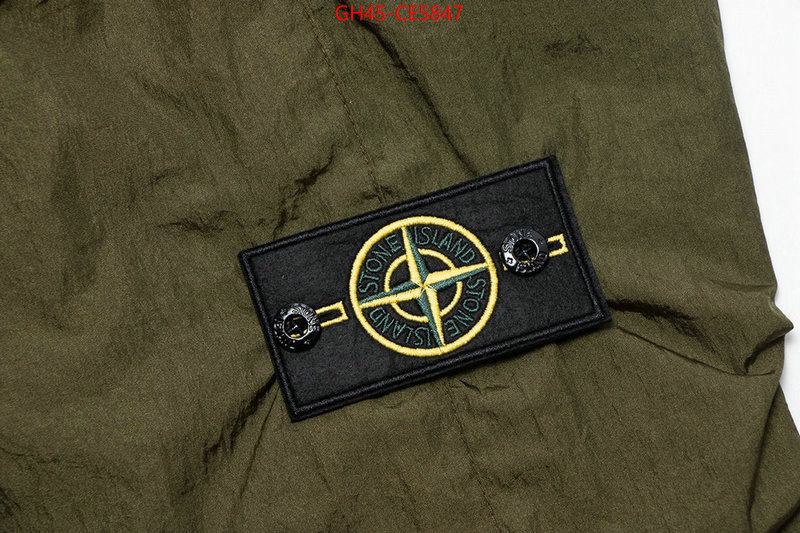 Clothing-Stone Island,high quality aaaaa replica ID: CE5847,$: 55USD