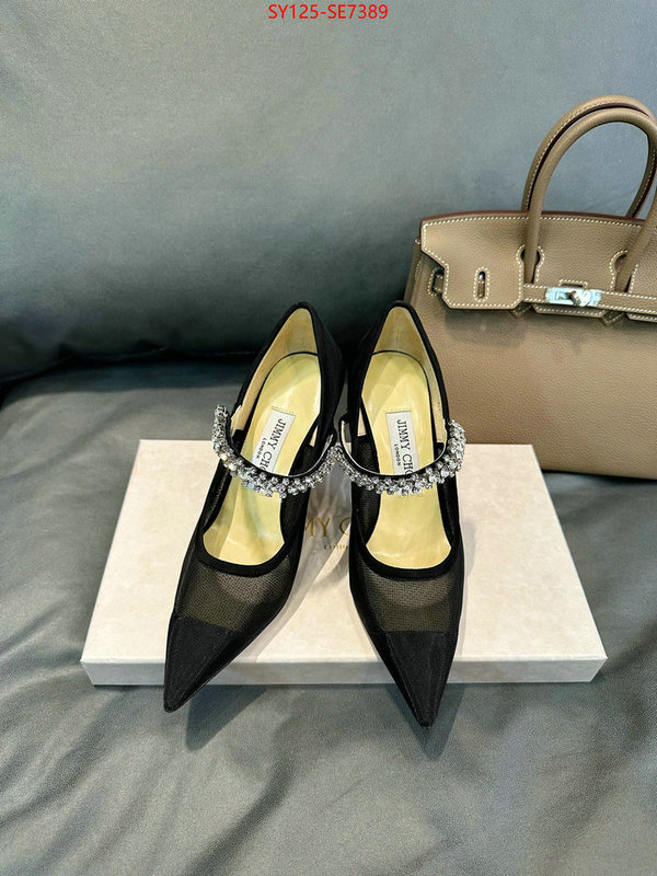 Women Shoes-Jimmy Choo,replica aaaaa+ designer ID: SE7389,$: 125USD