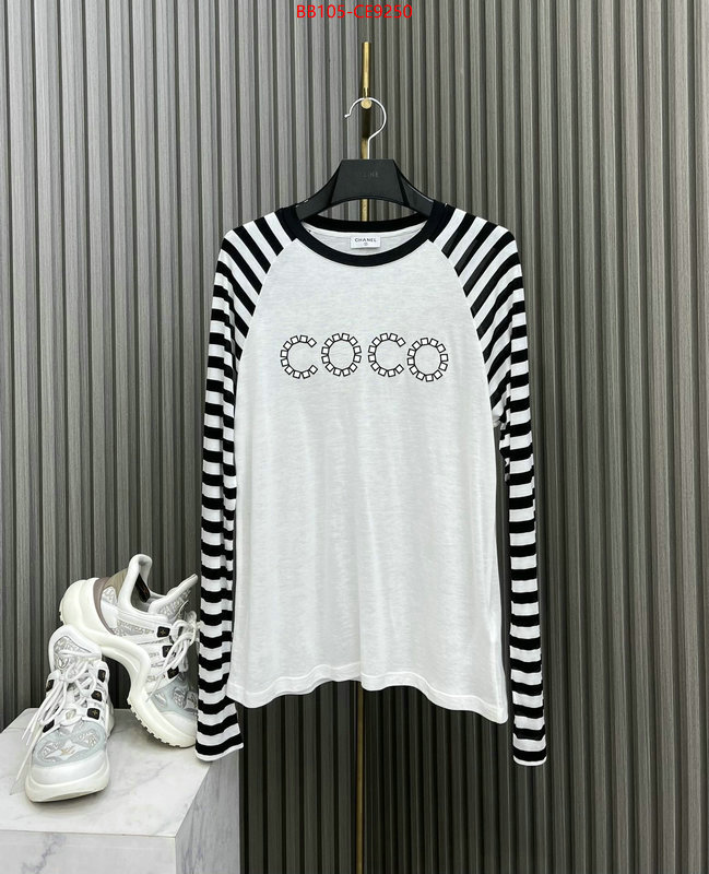 Clothing-Chanel,where to buy the best replica ID: CE9250,$: 105USD