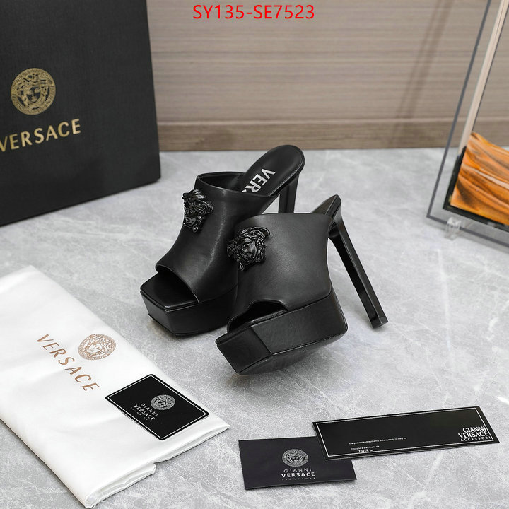 Women Shoes-Versace,how to find designer replica ID: SE7523,$: 135USD