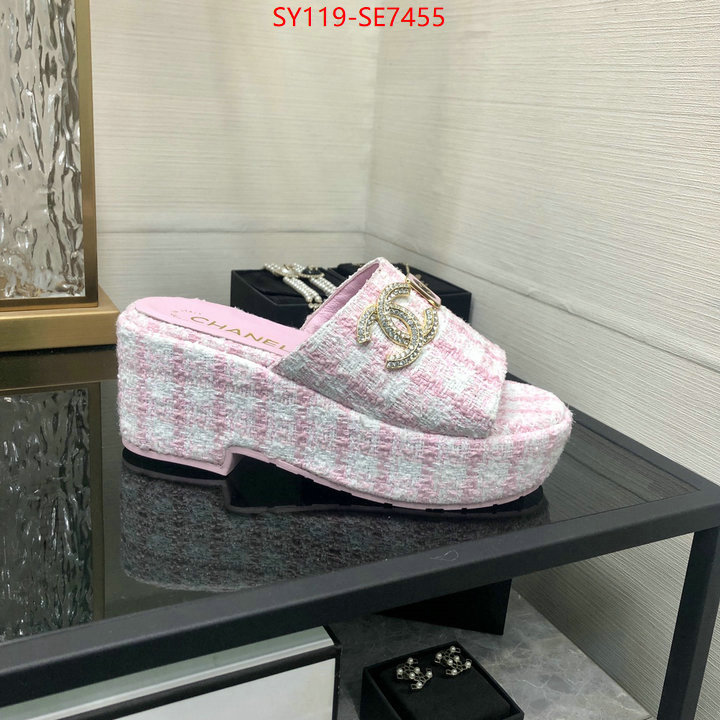 Women Shoes-Chanel,new designer replica ID: SE7455,$: 119USD