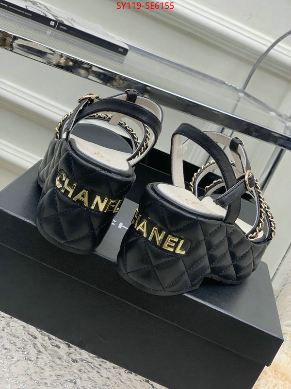 Women Shoes-Chanel,the highest quality fake ID: SE6155,$: 119USD