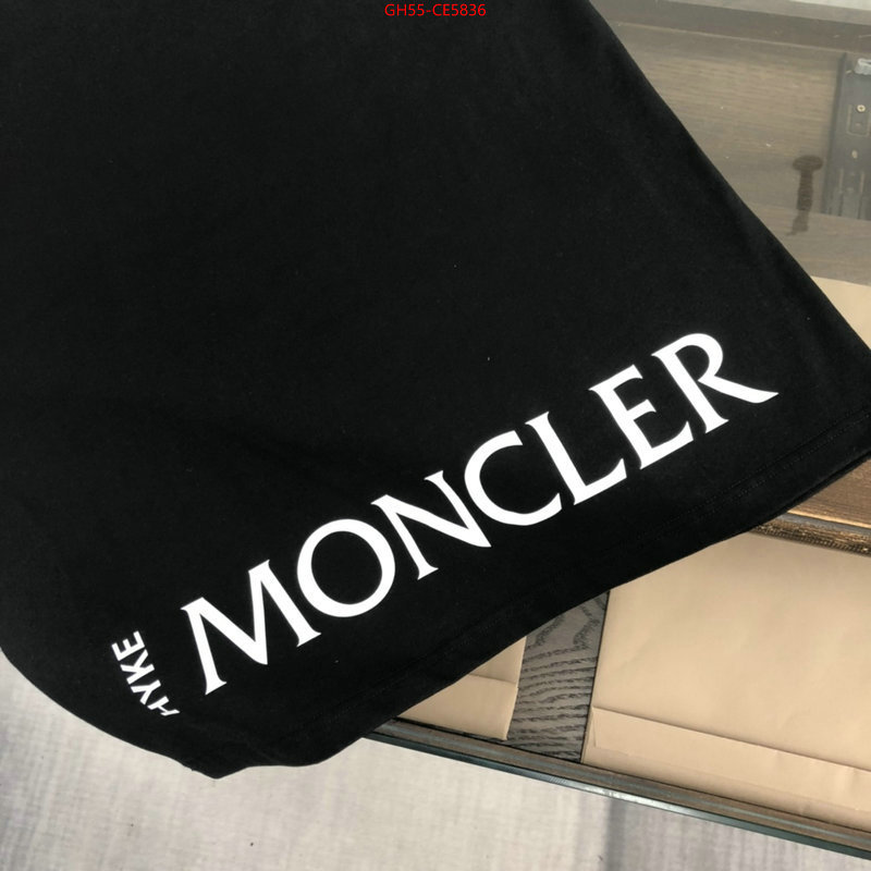 Clothing-Moncler,where to buy the best replica ID: CE5836,$: 55USD