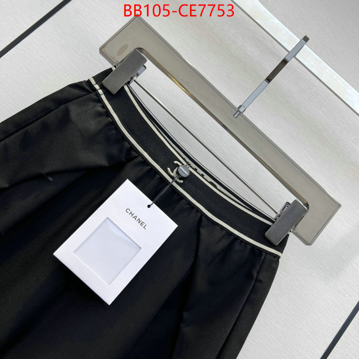 Clothing-Chanel,sellers online ID: CE7753,$: 105USD