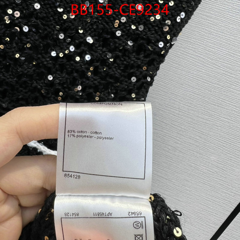 Clothing-Chanel,high quality aaaaa replica ID: CE9234,$: 155USD