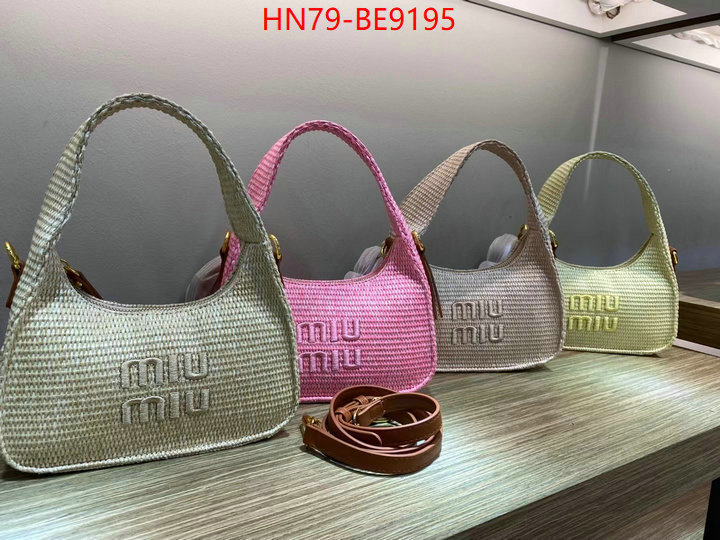 Miu Miu Bags(4A)-Handbag-,1:1 replica wholesale ID: BE9195,$: 79USD