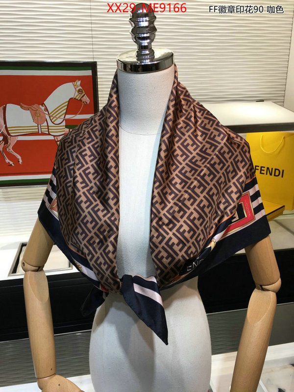 Scarf-Fendi,where to buy replicas ID: ME9166,$: 29USD