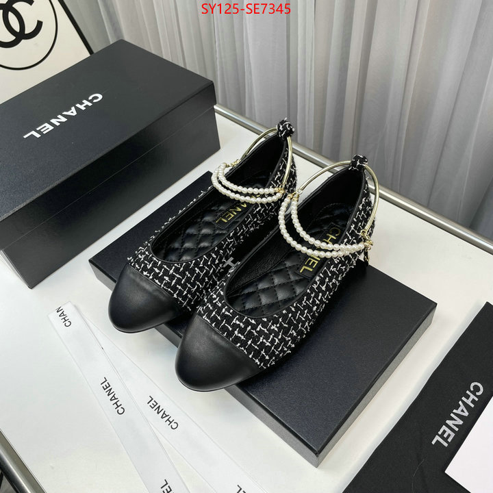 Women Shoes-Chanel,replica 1:1 ID: SE7345,$: 125USD