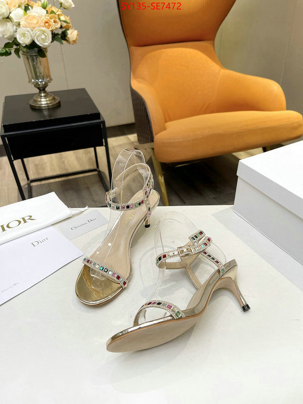 Women Shoes-Dior,what best replica sellers ID: SE7472,$: 135USD