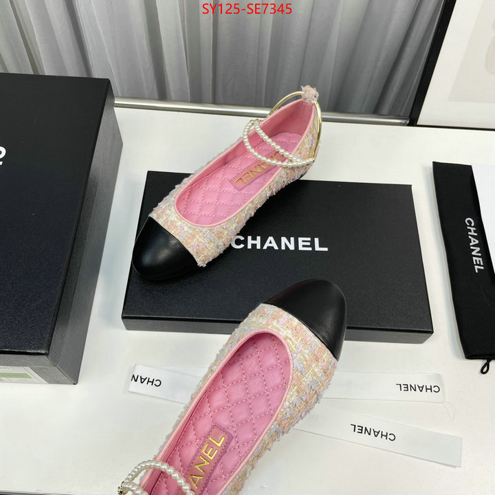 Women Shoes-Chanel,replica 1:1 ID: SE7345,$: 125USD