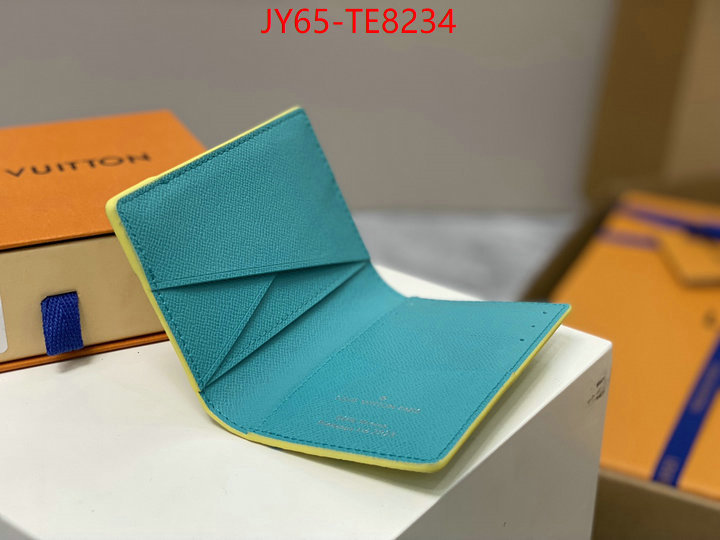 LV Bags(TOP)-Wallet,wholesale imitation designer replicas ID: TE8234,$: 65USD
