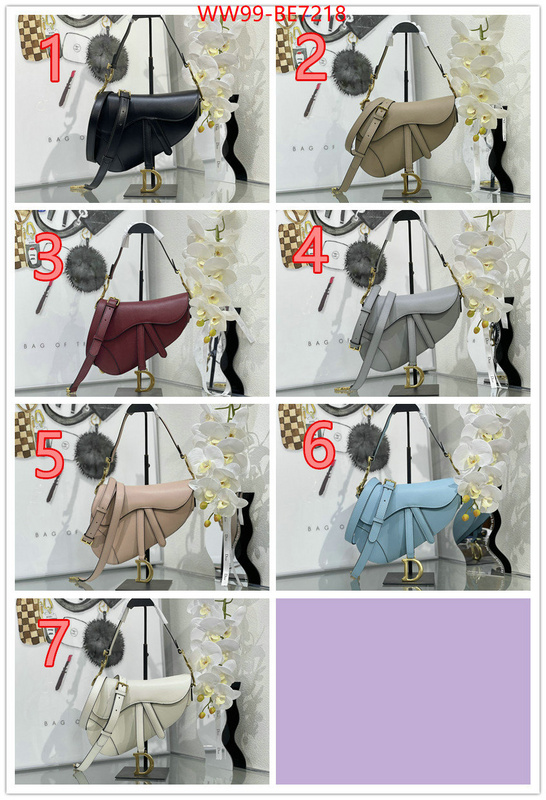Dior Bags(4A)-Saddle-,luxury cheap ID: BE7218,$: 99USD
