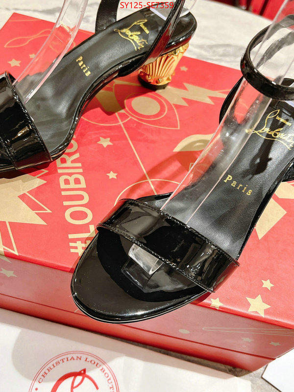 Women Shoes-Christian Louboutin,aaaaa replica designer ID: SE7359,$: 125USD