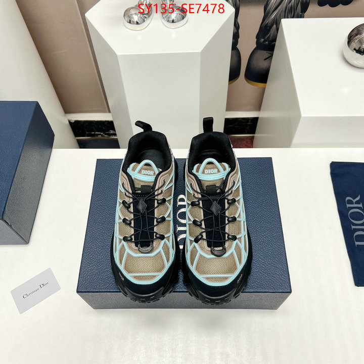 Women Shoes-Dior,the top ultimate knockoff ID: SE7478,$: 135USD