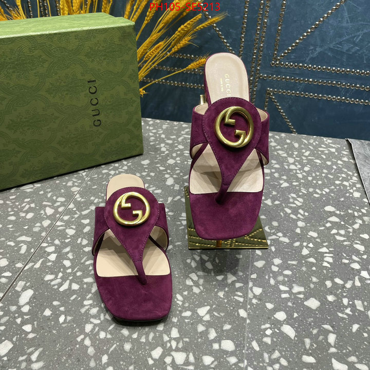 Women Shoes-Gucci,wholesale designer shop ID: SE5213,$: 105USD