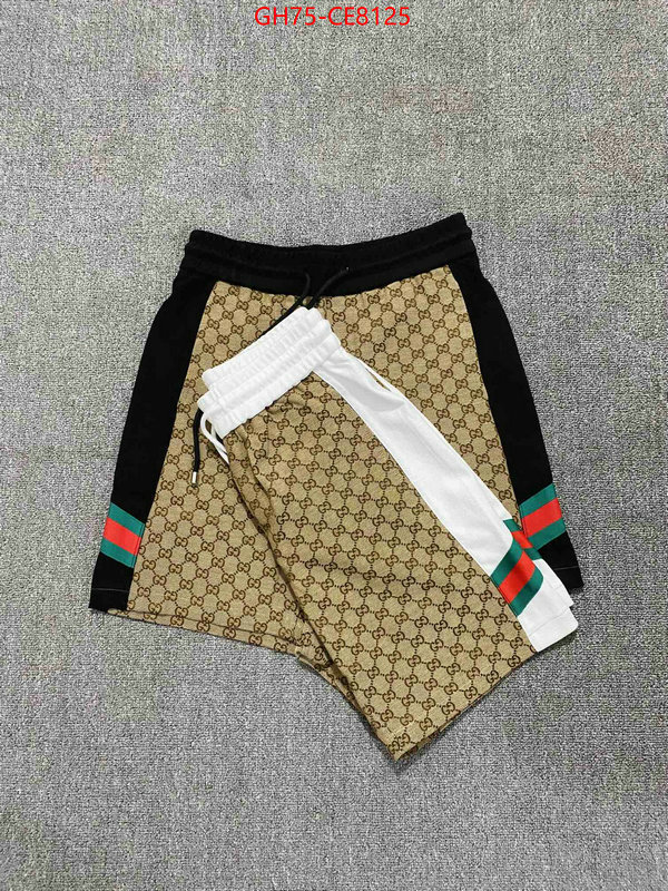 Clothing-Gucci,top sale ID: CE8125,$: 75USD